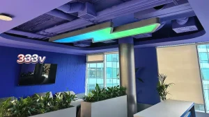 Kantor baru Eeze di Bucharest yang mencerminkan pertumbuhan teknologi dan inovasi dalam industri slot.